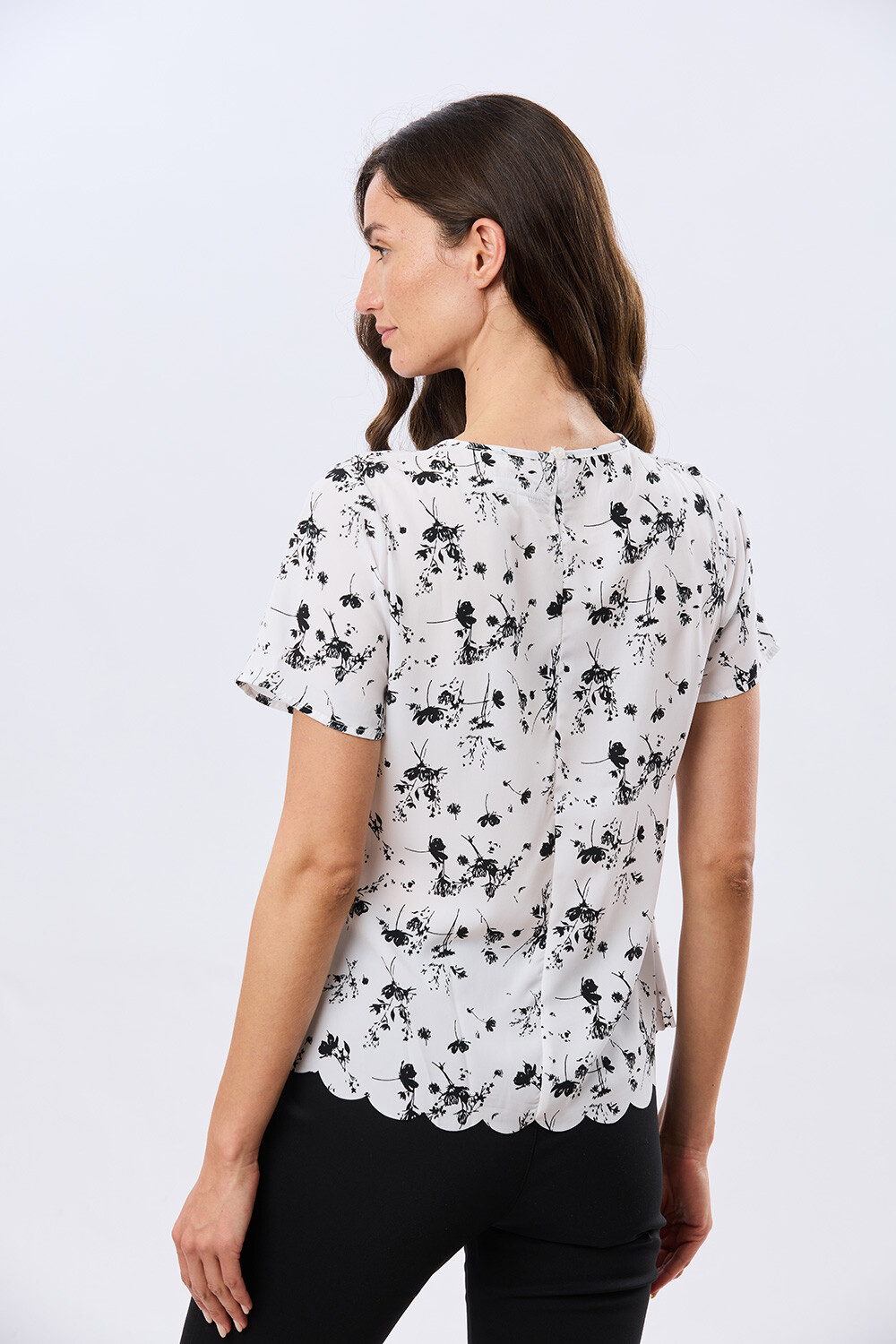 BLUSA CLÁSICA Flor