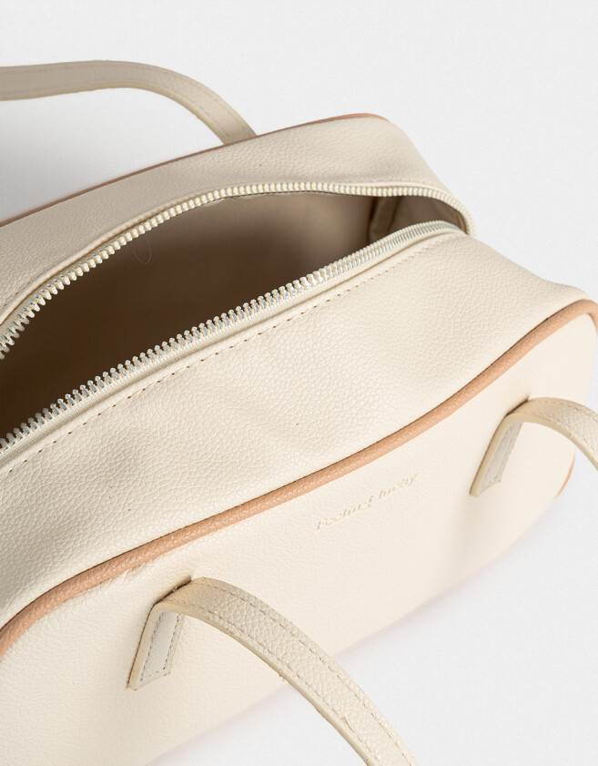 Bandoleras Special Price Cartera Bowling Special Price - Blanco Crudo