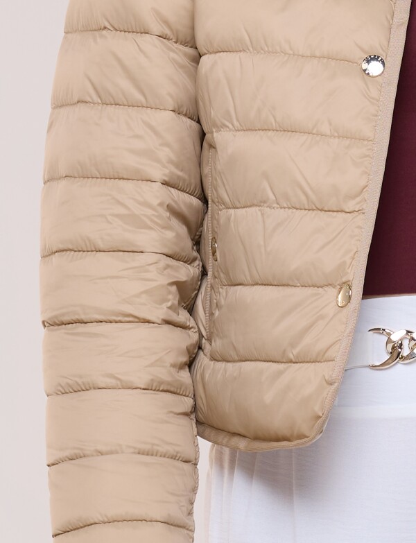Campera Packable Reversible BEIGE