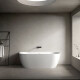 BAÑERA DE 180X80X60 BLANCO BRILLO INCLUYE DESAGUE BLANCO