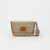 Mini bag Nina en cuero graneado Taupe
