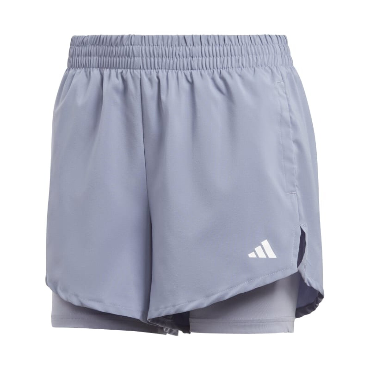 SHORT ADIDAS W MIN 2IN1 de Mujer - HR7867 - Violeta-plata 