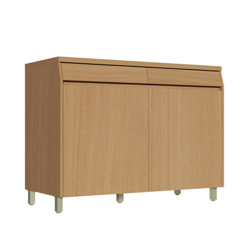 BAJO MESADA MOBILIARIO COCINA MDF SIMONE MENDES GAMAS BEIGE GAMAS DE BEIGE
