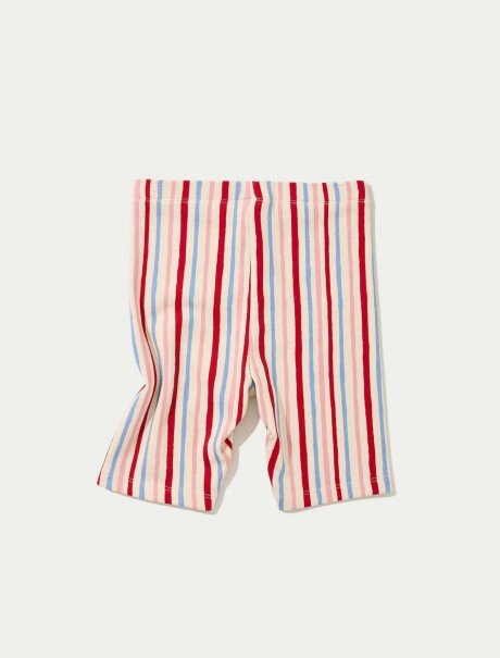 BERMUDA INFANTIL CON ESTAMPADO MULTICOLOR