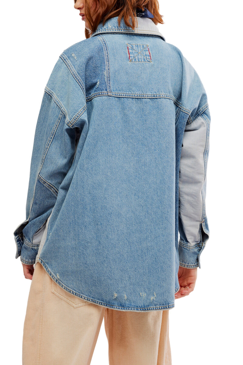 CAMISA DENIM MOUNTAIN ROADS Azul