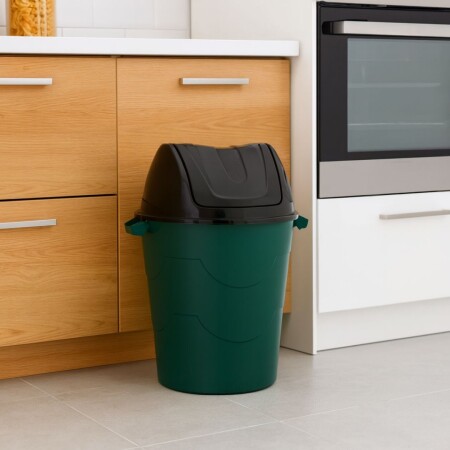 PAPELERA TACHO 42 LITROS VAIVEN PLASMONT 38X57 PAPELERA TACHO 42 LITROS VAIVEN PLASMONT 38X57