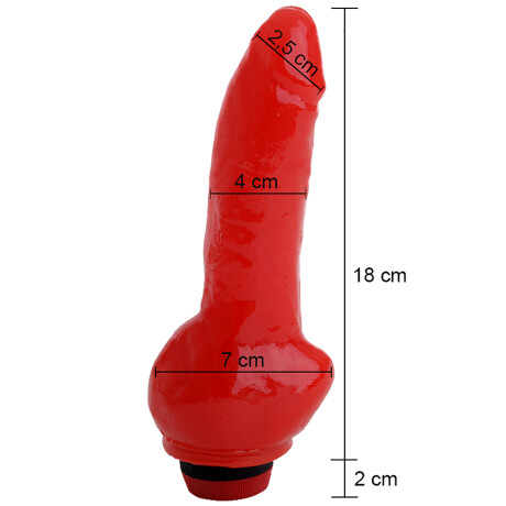 Vibrador Clit Stimulator Rojo