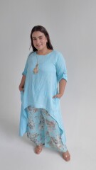 Blusa Bilbao Celeste