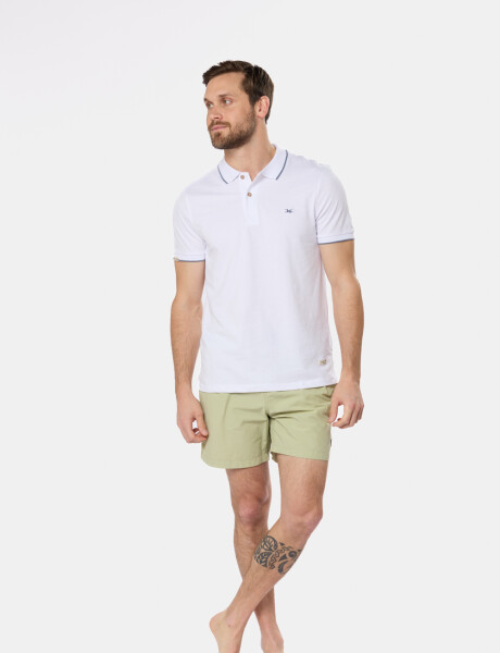 SHORT DE BAÑO LISO Verde