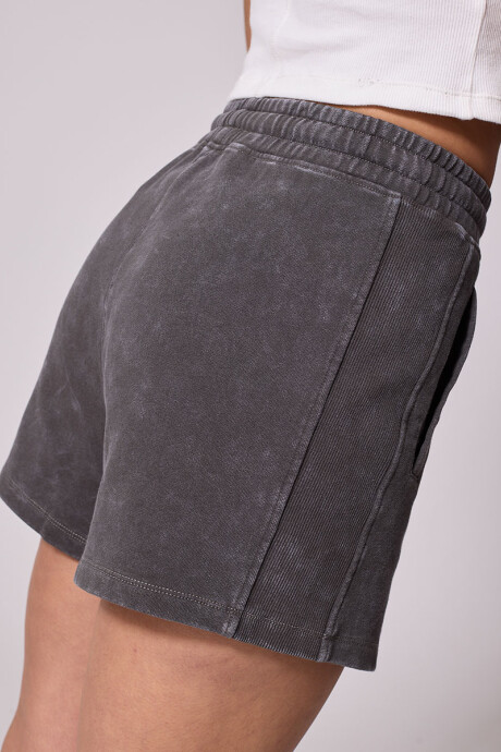 SHORT KAIA DIXIE Gris Oscuro