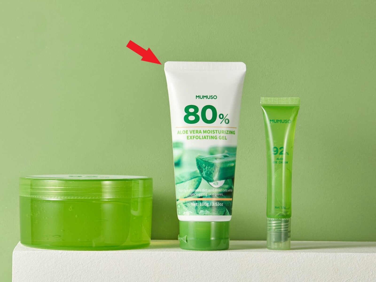 GEL EXFOLIANTE HIDRATANTE DE ALOE VERA 