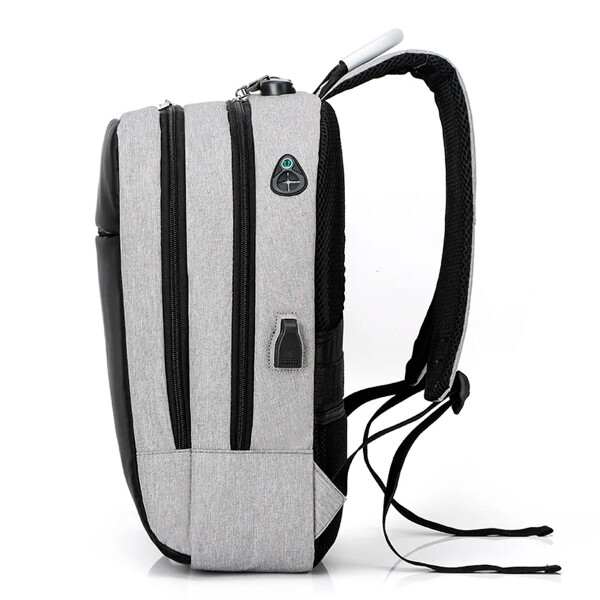 Mochila Con Candado De Seguridad Yx-201 MOCHILA CON CANDADO YX-201 GRIS