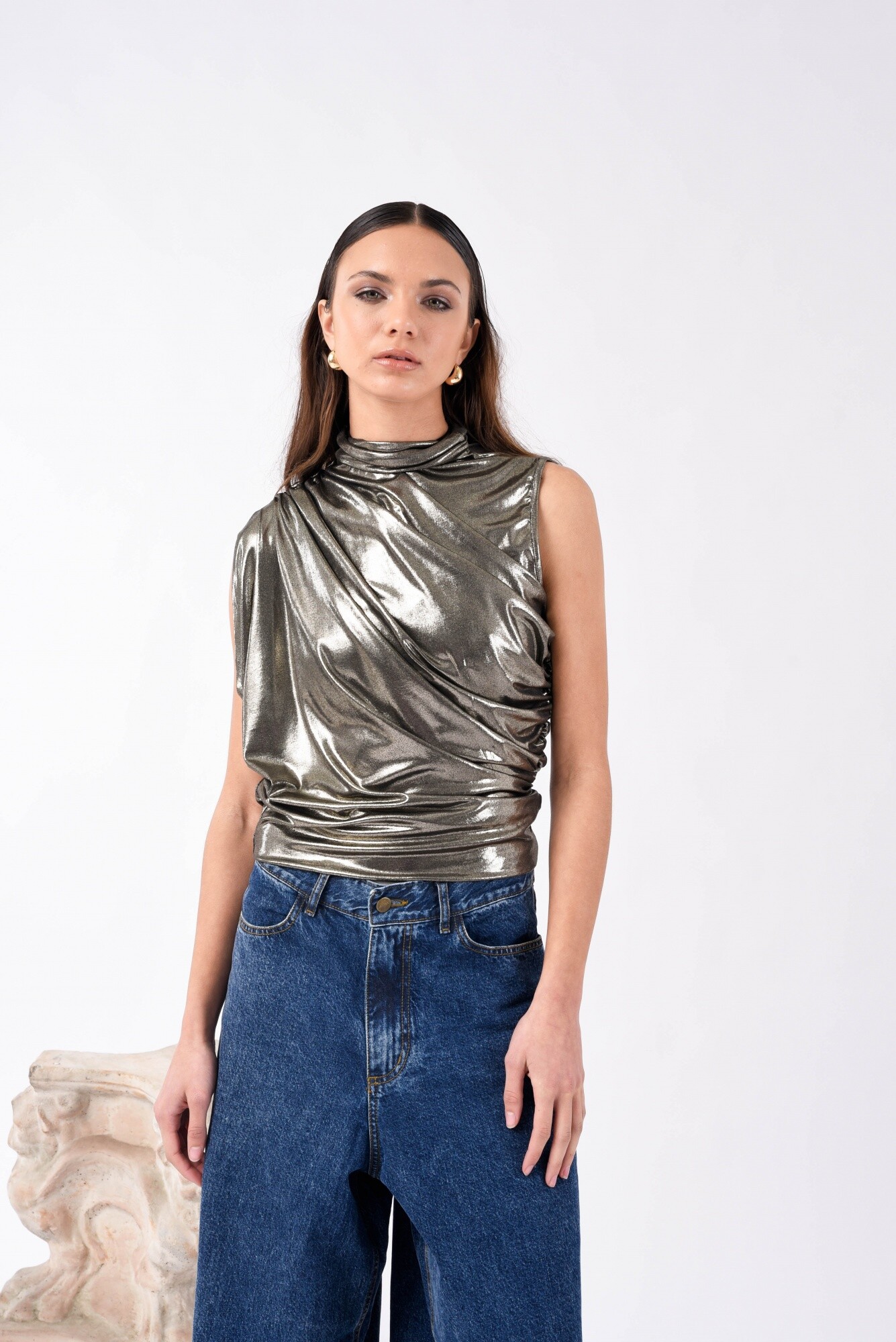 Blusa dorado hotsell