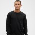 V-LS EVERYDAY SOFT CREW - SOLID BLACK