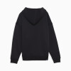 Suede FZ Hoodie Black