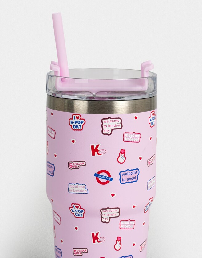 Artículos cocina Vaso Térmico "k Pop" - Combinacion Multicolor