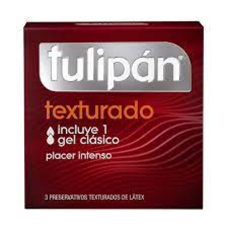 Preservativo Tulipán X3 Texturado – Sensación Extra Preservativo Tulipán X3 Texturado – Sensación Extra