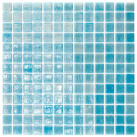 Pastilla Piscina Malla Niebla Vitrificado 33.5X33.5Cm (2.5X2.5) GAMAS DE AZUL