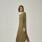 Vestido Korse Verde Oliva Oscuro