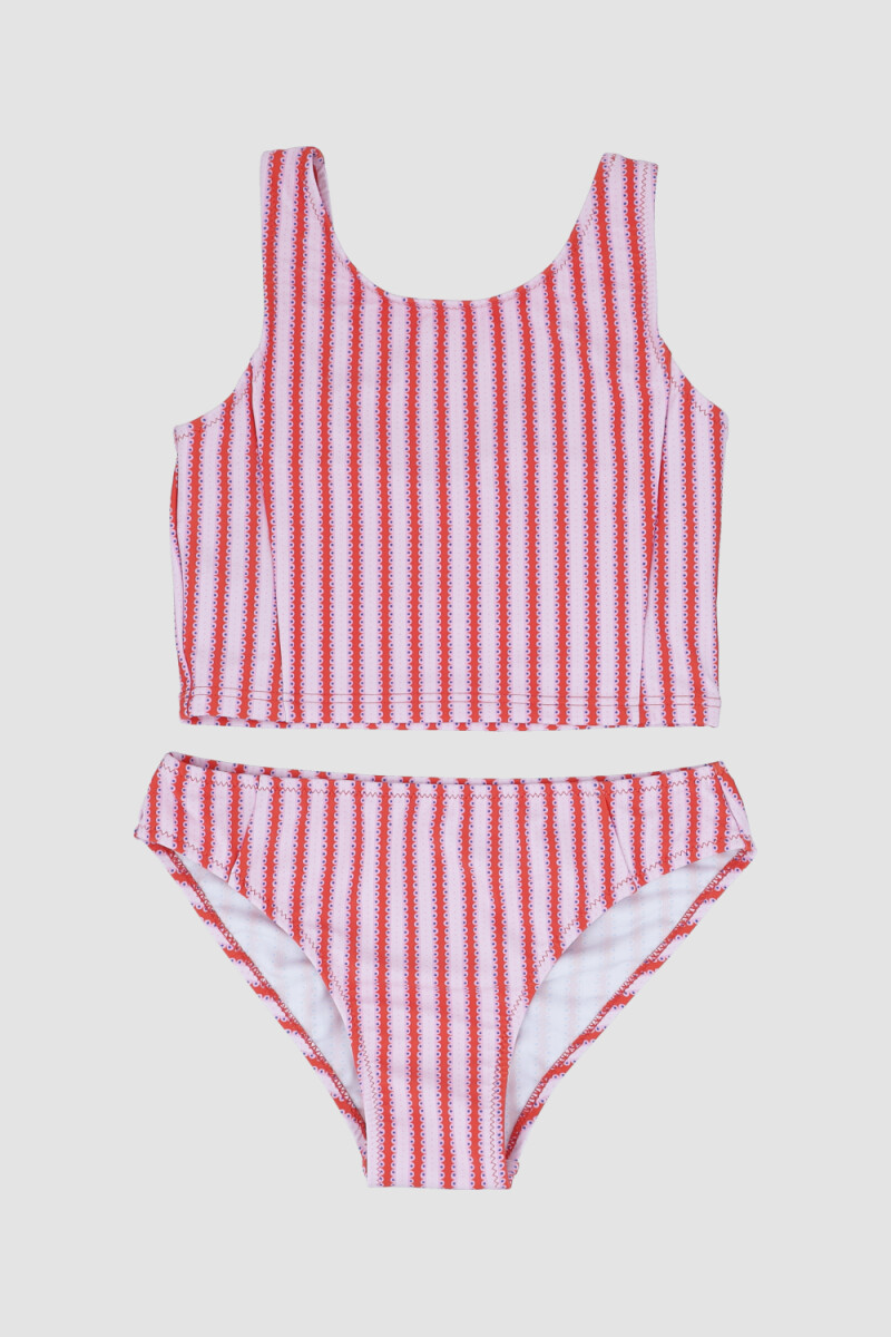BIKINI MOREY 6-16A - NARANJA 