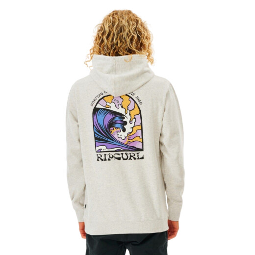 Canguro Rip Curl Rays And Hazed Hood - Gris Canguro Rip Curl Rays And Hazed Hood - Gris