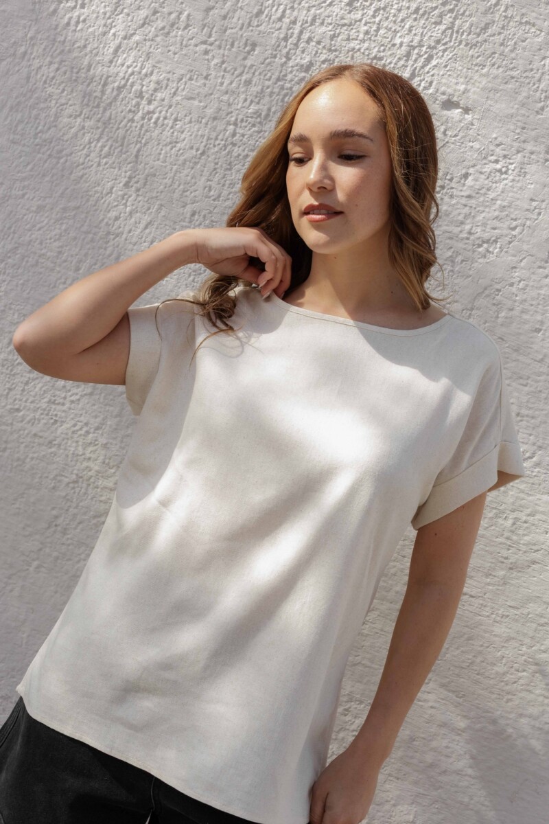Blusa Azucena Crudo