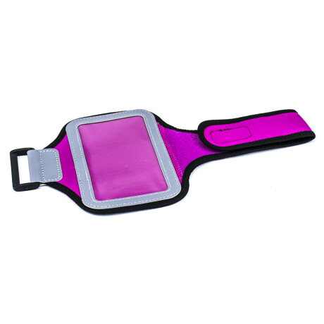 Porta celular chico para brazo Fucsia
