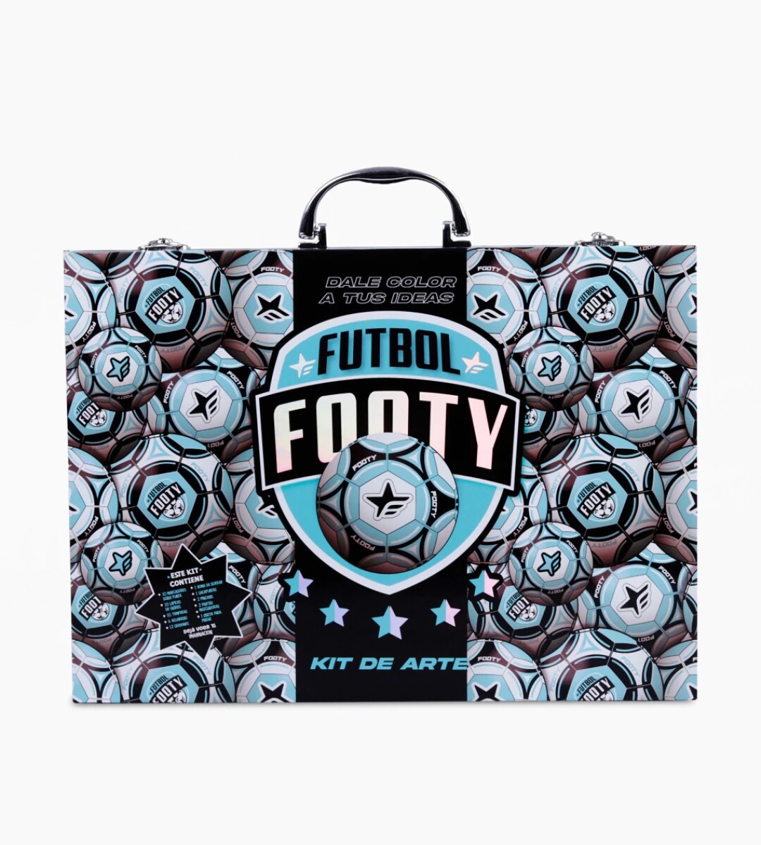 KIT DE ARTE HAPPY COLORS FÚTBOL - CELESTE 