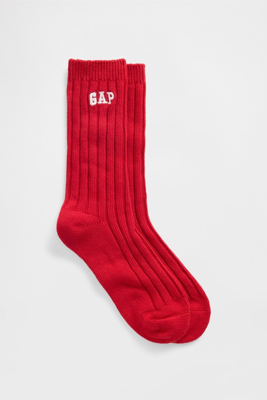 Medias Cozy Mujer Modern Red