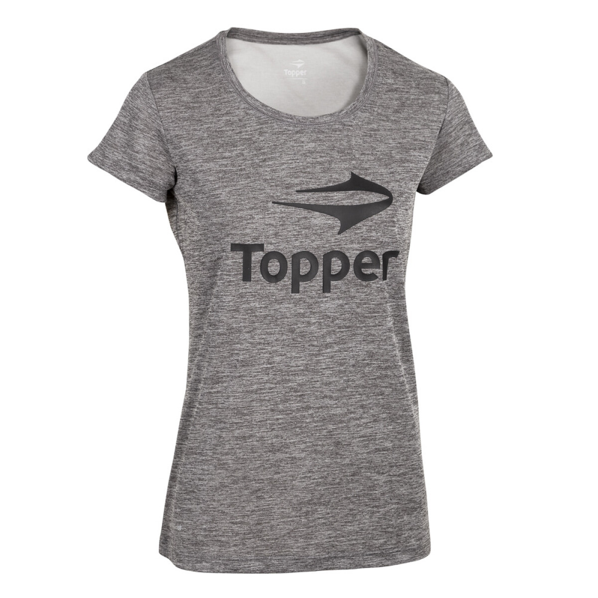 T-SHIRT BRAND TEE BOYS TRNG coral sugar - GRIS CLARO/NEGRO/NARANJA 