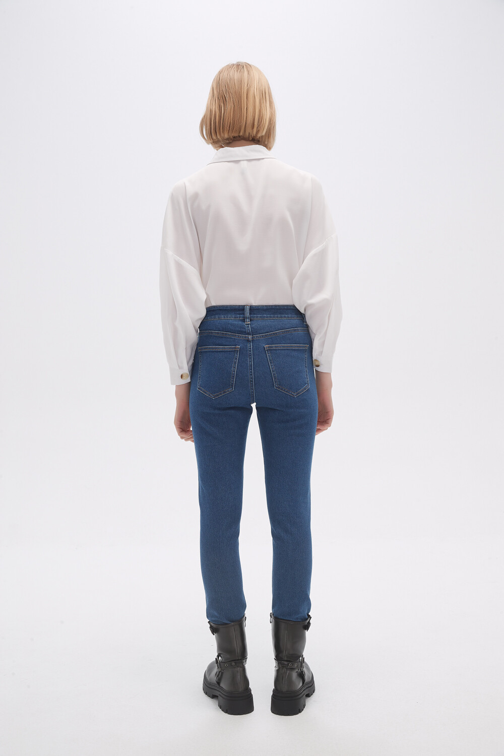 Pantalon Subiras Azul Medio