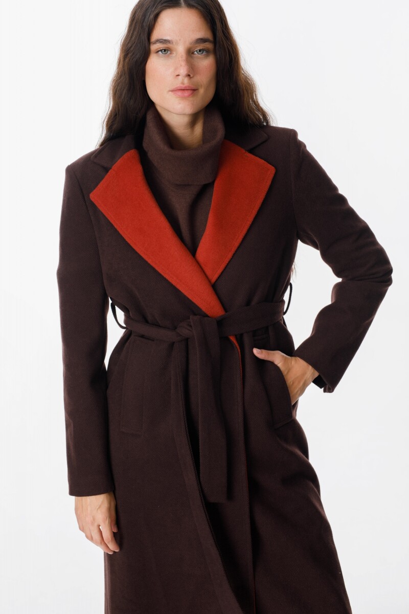Tapado Woolen Chocolate/Terracota