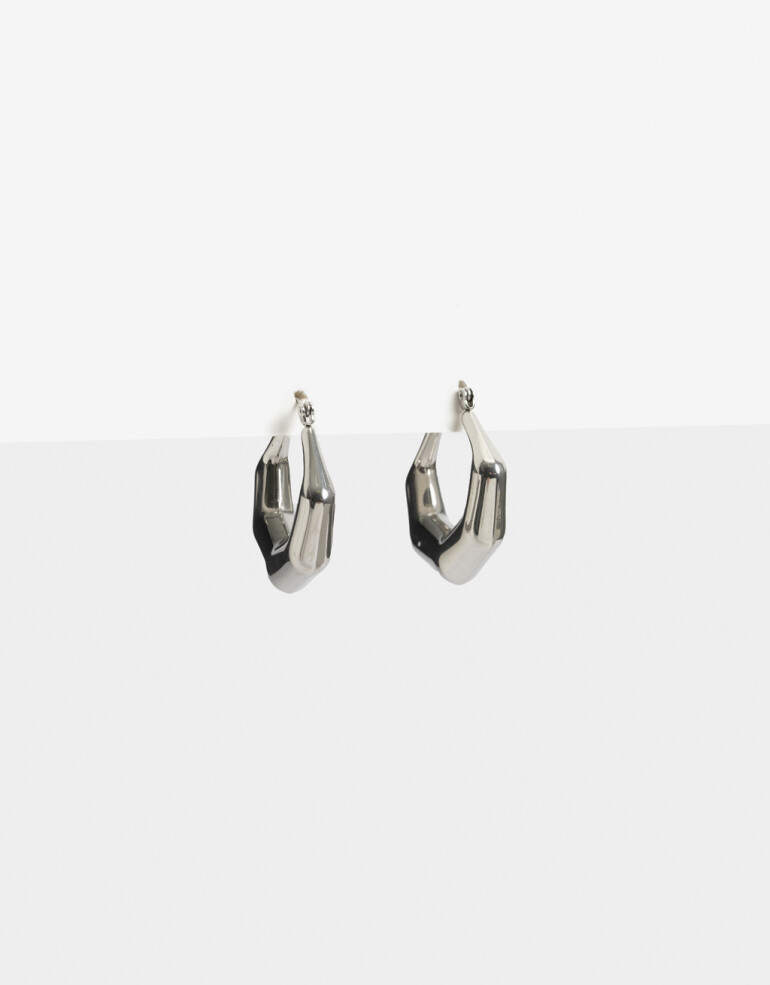 Aros Argollas Metal Argollas De Acero - Plateado
