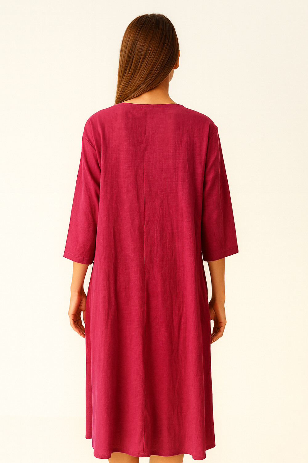 Vestido Judhit Rojo Coral