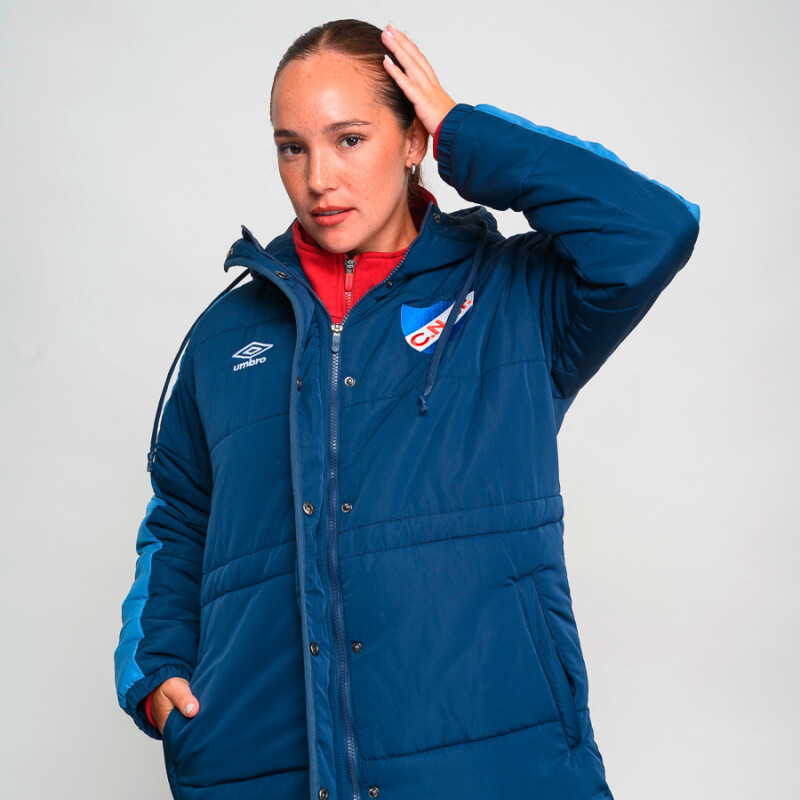 Abrigo Parka Edge de Mujer Azul