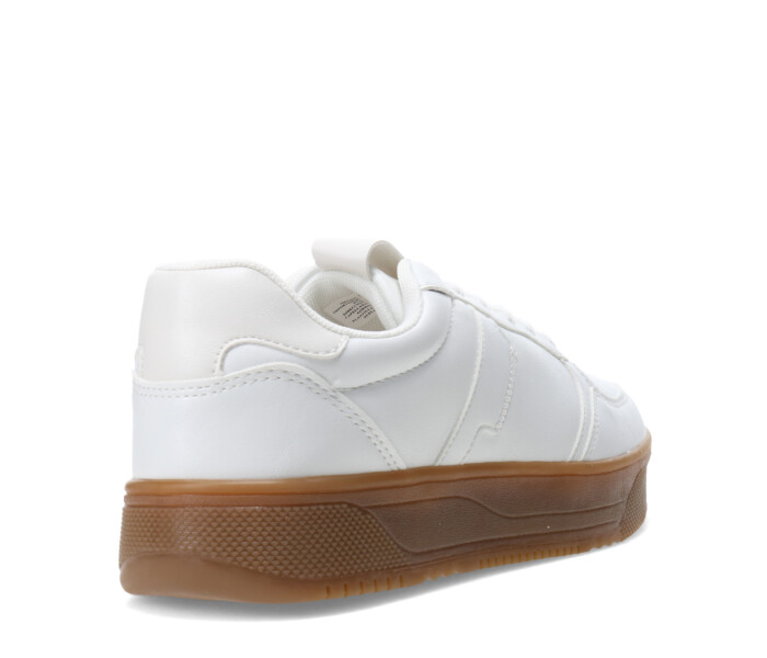 Championes de Mujer Miss Carol TINTY acordonado Blanco