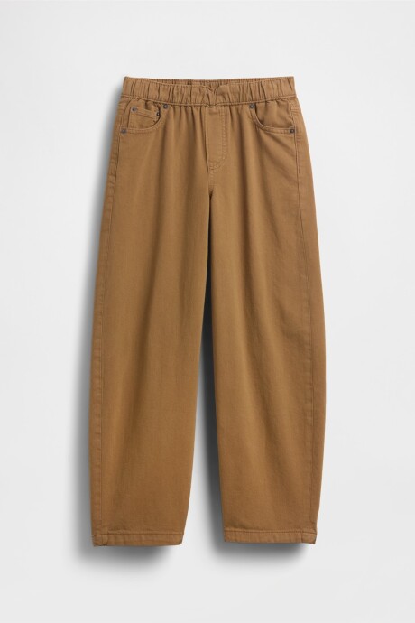 Jean Baggy Barrel Niño Palomino Brown Global