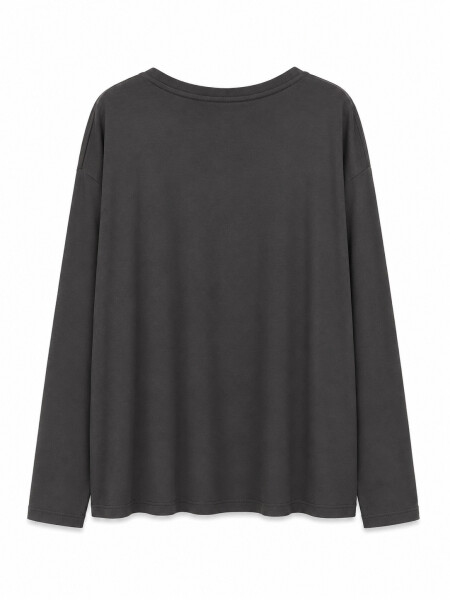 REMERA BONN GRIS OSCURO