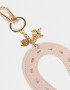 Llavero PU Llavero Y Charm De Herradura De Pu - Rosa Claro