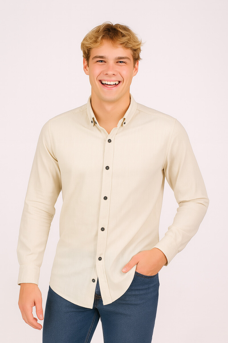 Camisa Ruggero Men - Gris Claro 