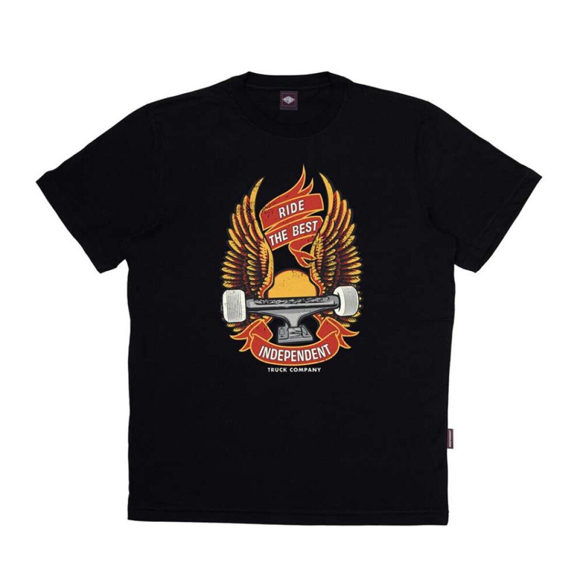 Remera MC Independent Ride Free - Negro 