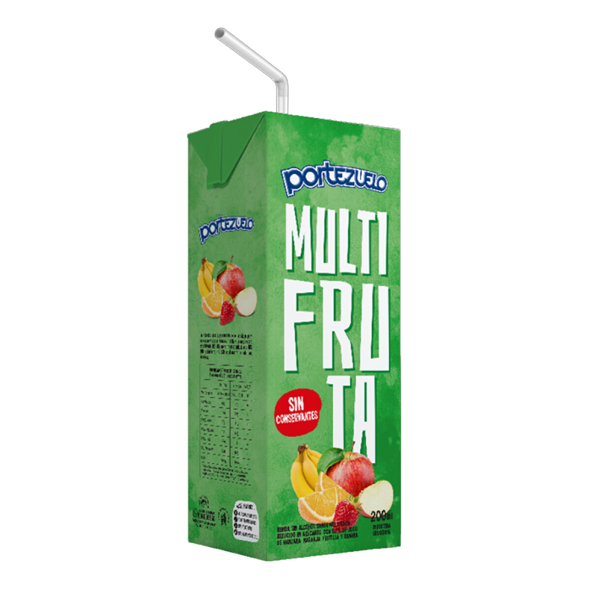 JUGO PORTEZUELO 200ML - JUGO PORTEZUELO 200ML MULTIFRUTA 