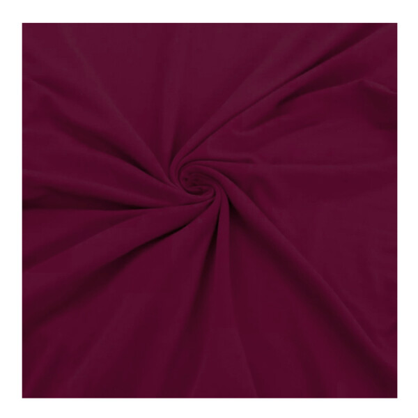 Funda Cubre Sillas Universal Comedor Elastizada Lavable X4 Variante Color Rojo Oscuro 1