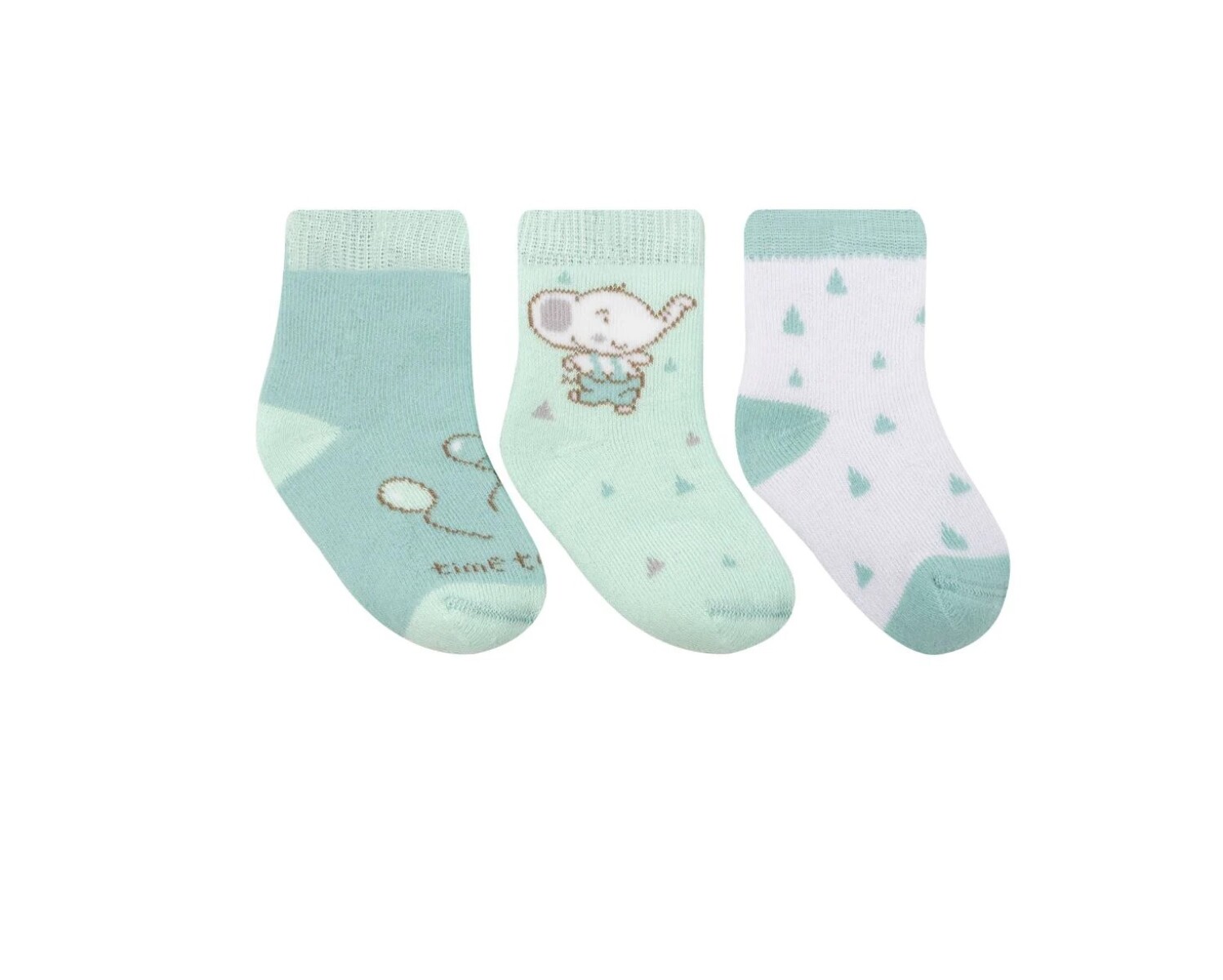 Set medias Kikka boo x3 TW Verde 