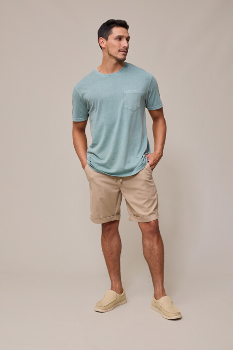 T-SHIRT TEVOL POLANCO Pistacho