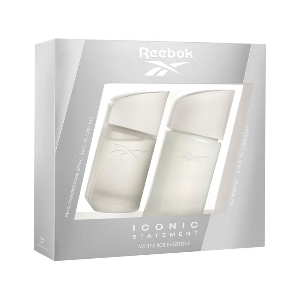 REEBOK ICONIC WHITE MEN(100ML+GEL 200 ) única