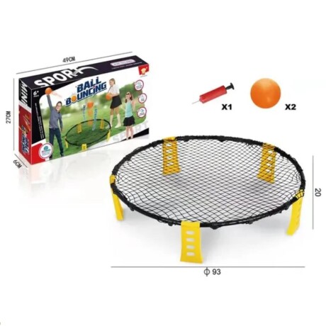 Juego Spikeball Con 2 Pelotas y Inflador 001
