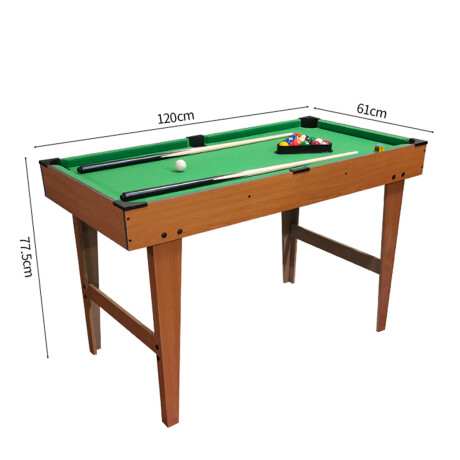 Set Mesa De Pool Billar Infantil + Tacos + Bolas +Acc Png001010