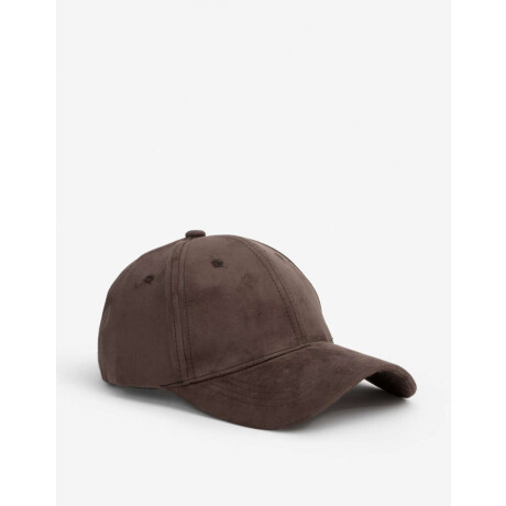 Gorra De Gamuza Chocolate Marron Chocolate