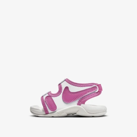 Sandalia Nike Sunray Niño Adjust 6 BT White/Csmc Fuchsia S/C